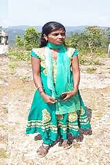 Cute Desi Girl Caught by Villagers While having sex with a guy outdoors