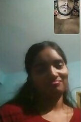 Cute Desi Girl Shows Boobs On VC