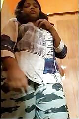 Cute Girl Desi Records Her Selfies With a Jerk-off Video