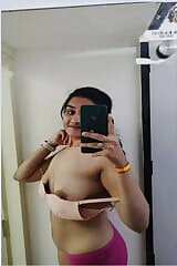 Horny Desi Girl Shows Nude Body And Ridding Lover Dick part 2