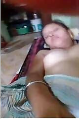 404-225 A horny Desi Bhabhi Captures a Clip With Jerking Her Pussy For A Lover