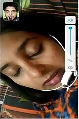 Horny Desi Girl Shows Her Tits and Wet Pussy to Lover on Video Call