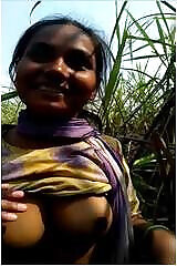 Desi Girl Shows Her Tits Pussy and Guy Pushes Her Tits