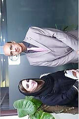 Sexy Girl Sucks Breasts, Licks Pussy and Jerks the Professor