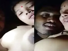 ass fucking-boobs-couple-desi