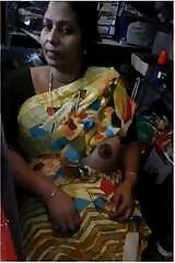 Tamil Bhabhi Shows Breasts to Shopkeeper