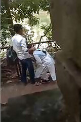 Desi Lover of Romance and Outdoor Sex, Hidden Camera