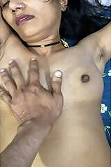 Super Hot Looking Desi Wife Presses Her Breasts And Tight Pussy Drilled By Husbands Hard Anal Fuck