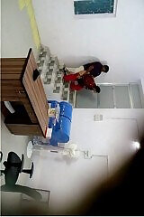 Exclusive Maid Desi fucks hard in the anus with Boos.