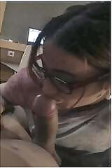 Hot Look Desi Horny Wife Sucking Cock