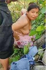 Assamese Bhabhi Behind the Door Fucks Her Pussy With Caught Lover