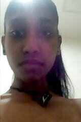 Sexy girl rubbing her own fingers in her pussy