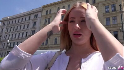 German Scout meets Redhead College Teen, talks dirty, then gets lucky!